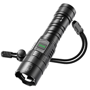 Illuminate Your Adventures with the Electric Display Camping Portable Flashlight