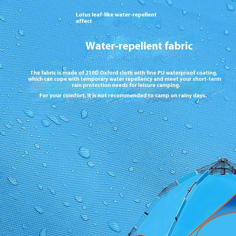 Double-layer Camping Oxford Cloth Camping Tent