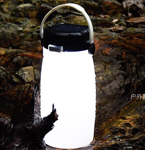 Portable Solar Silicone Camping Lantern