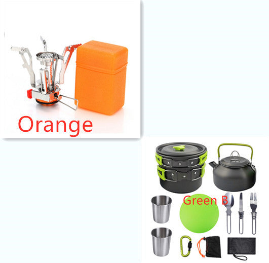 Outdoor Camping Cookware Travel Set