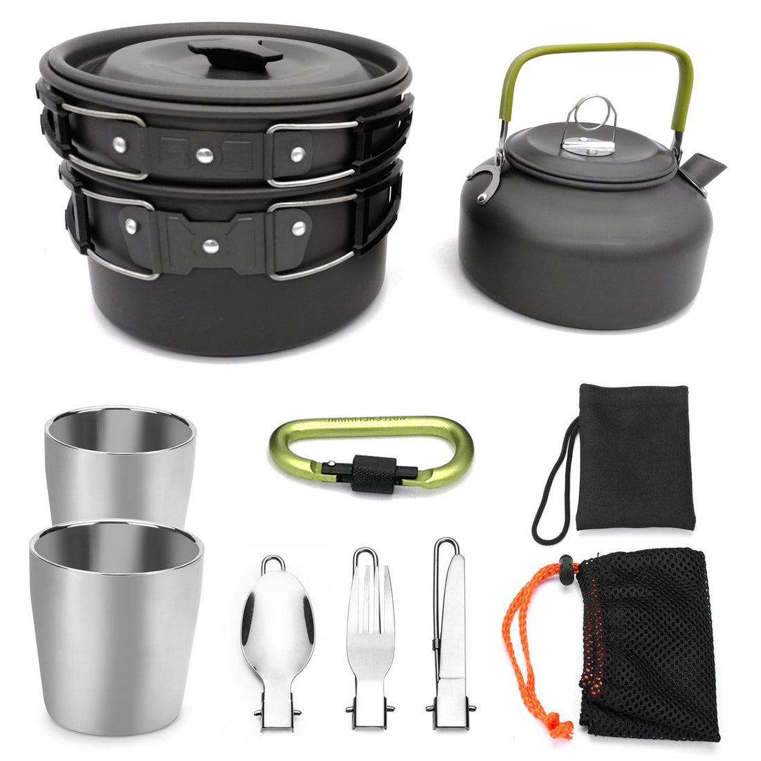 Outdoor Camping Cookware Travel Set
