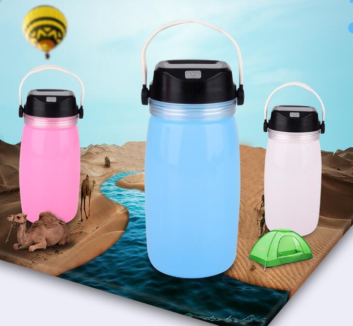 Portable Solar Silicone Camping Lantern