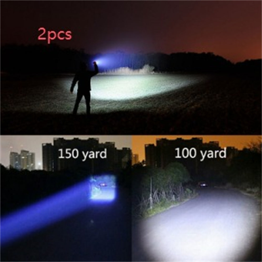 Portable Mini Flashlight LED ZOOM