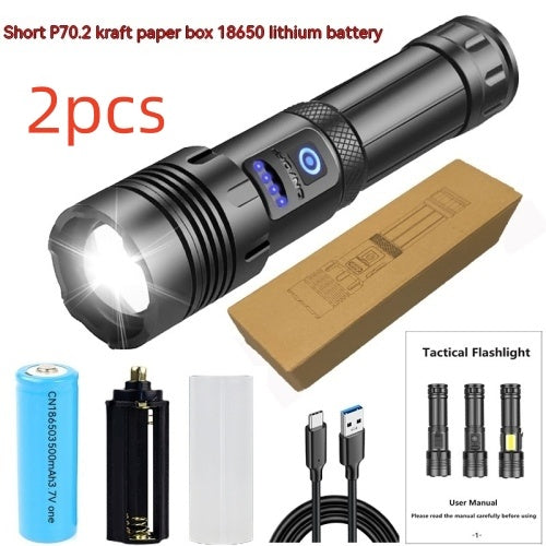 Outdoor Camping Emergency Rechargeable Flashlights