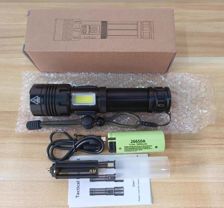 Outdoor Camping Emergency Rechargeable Flashlights