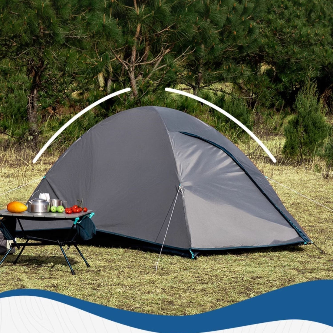 Outdoor Camping Tent For 2 People