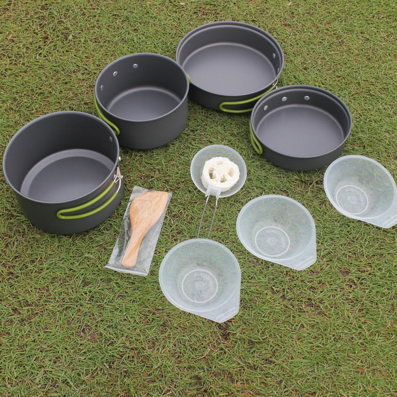 Camping Hiking Picnic Non-stick Cooking Pan