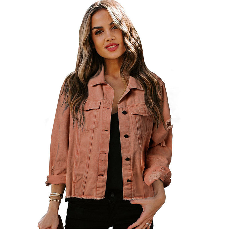 Women's Lapel Cardigan Jacket