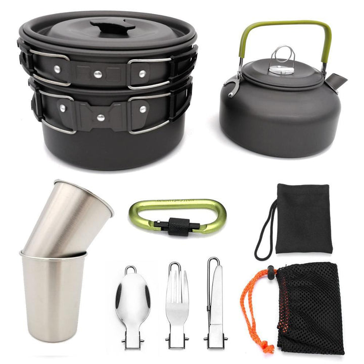 Outdoor Camping Cookware Travel Set