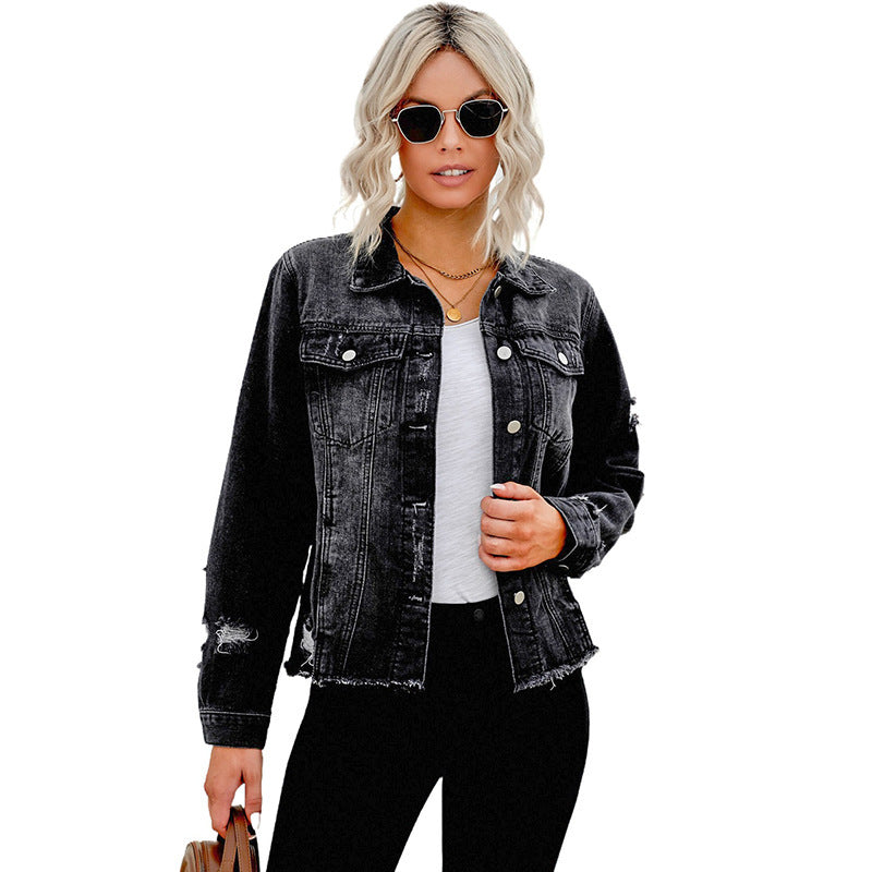 Women's Lapel Cardigan Jacket