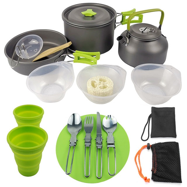 Outdoor Camping Hiking Cookware Set