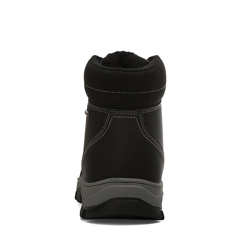 Men's large size snow boots