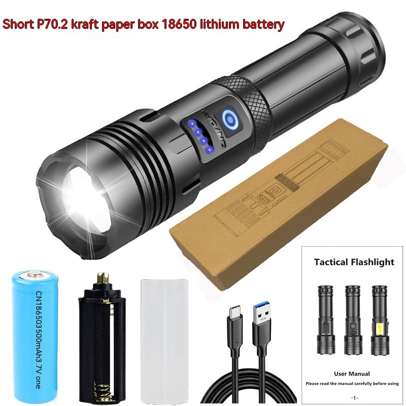Outdoor Camping Emergency Rechargeable Flashlights