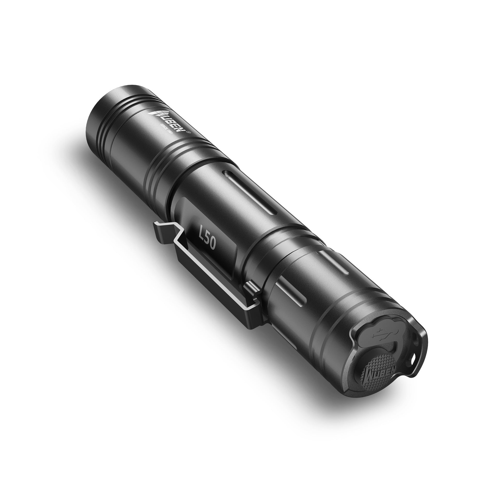 Outdoor Camping USB Rechargeable Flashlight