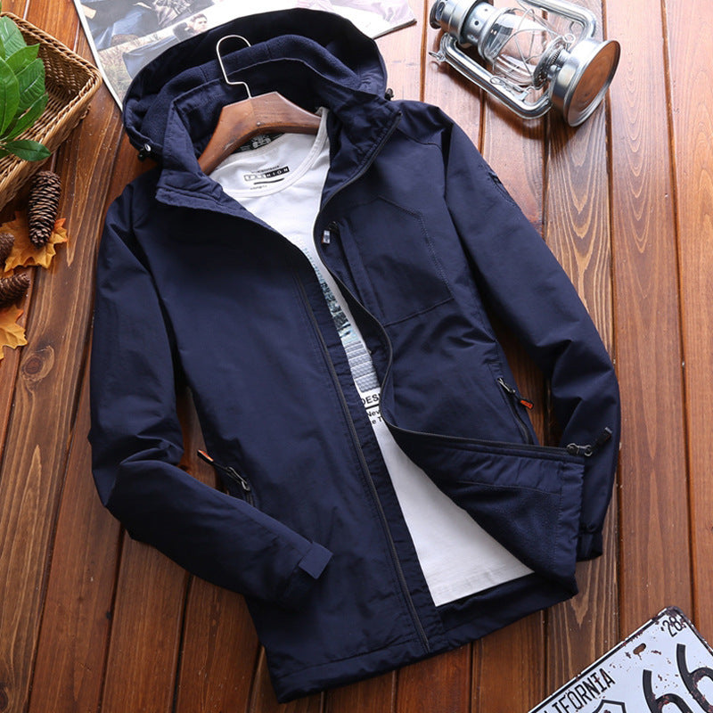 Outdoor mountaineering velvet jacket