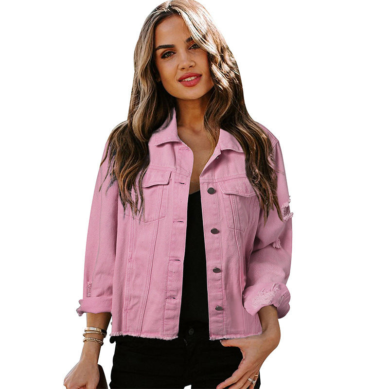 Women's Lapel Cardigan Jacket