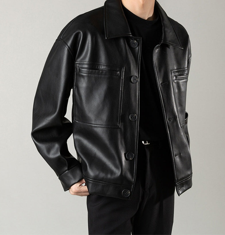 Motorcycle PU Jacket Casual
