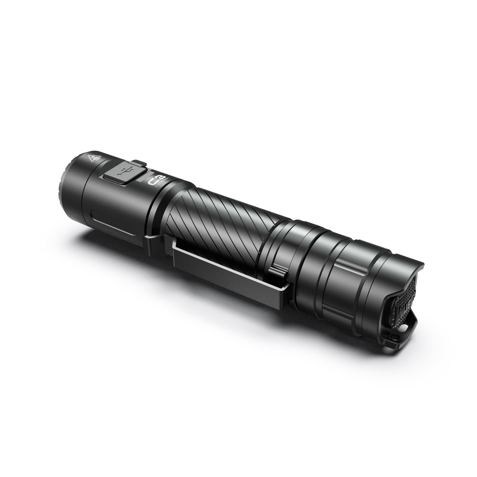 Outdoor Camping USB Rechargeable Flashlight