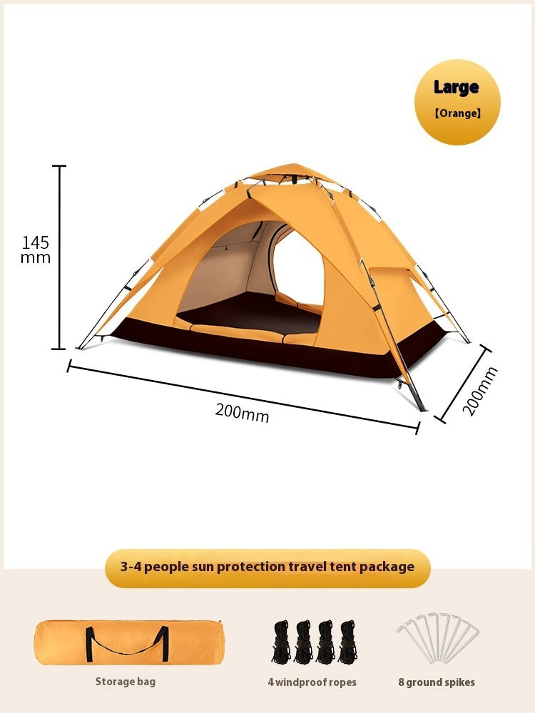 Double-layer Camping Oxford Cloth Camping Tent