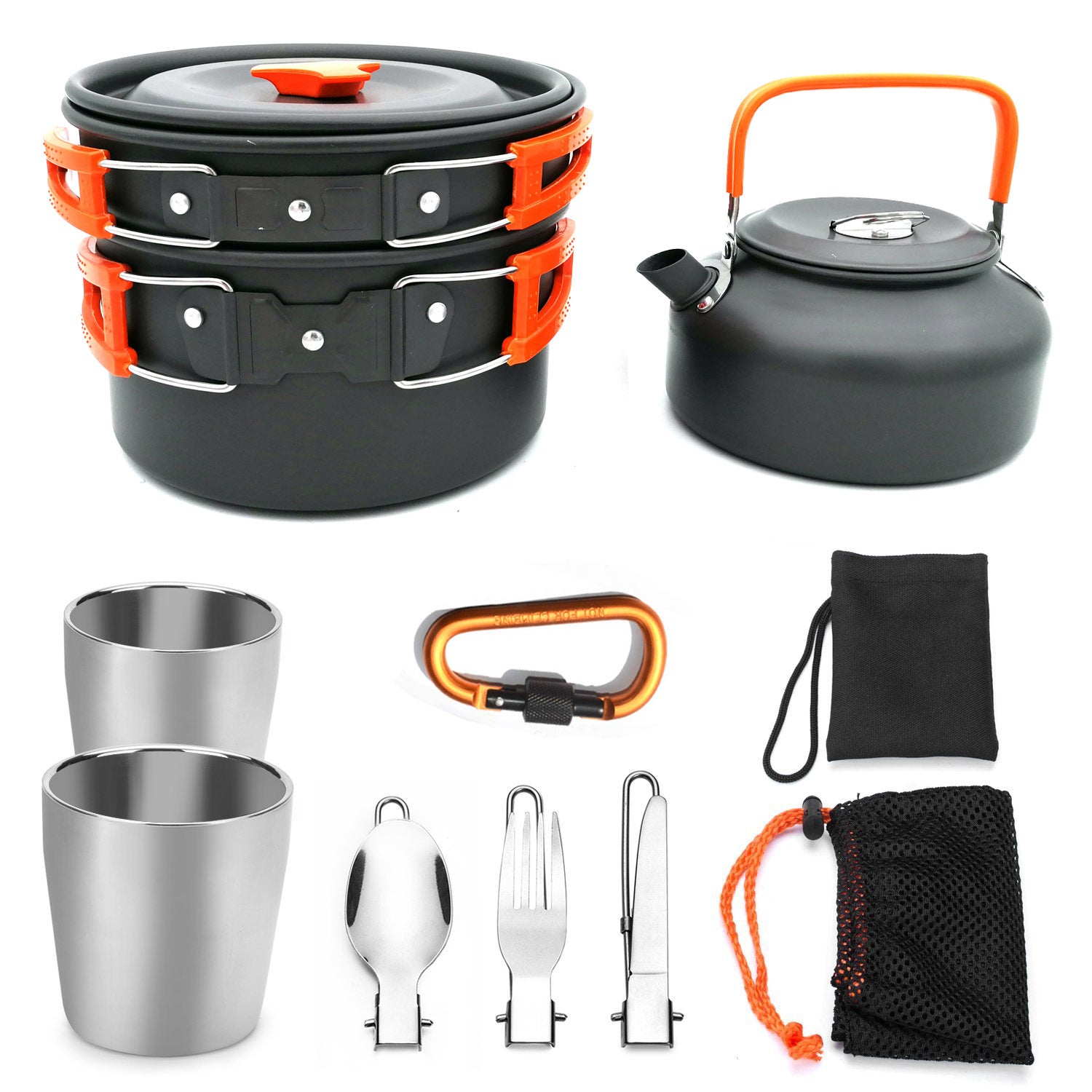 Outdoor Camping Cookware Travel Set