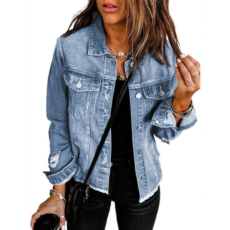 Women's Lapel Cardigan Jacket