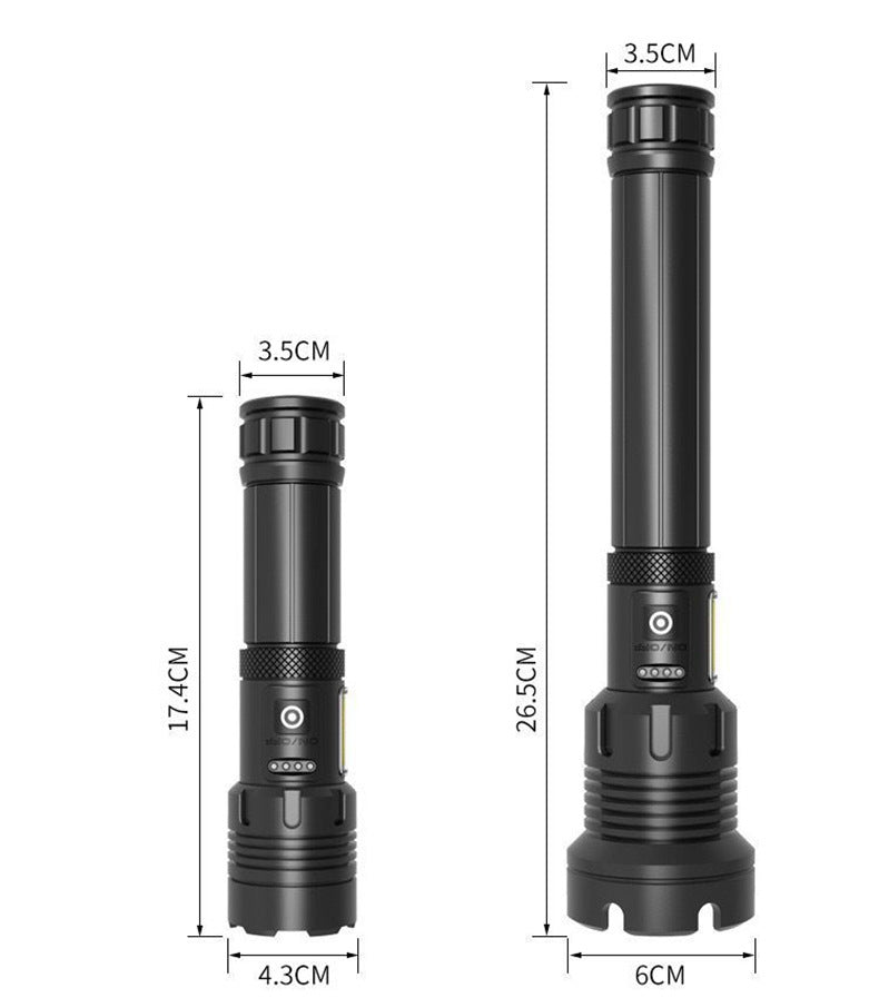 Outdoor Camping Emergency Rechargeable Flashlights
