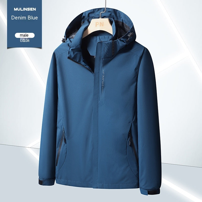 Men's  and Women's Waterproof Windproof Jacket