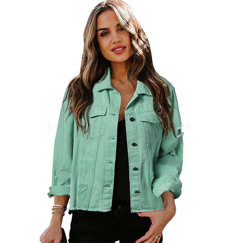 Women's Lapel Cardigan Jacket