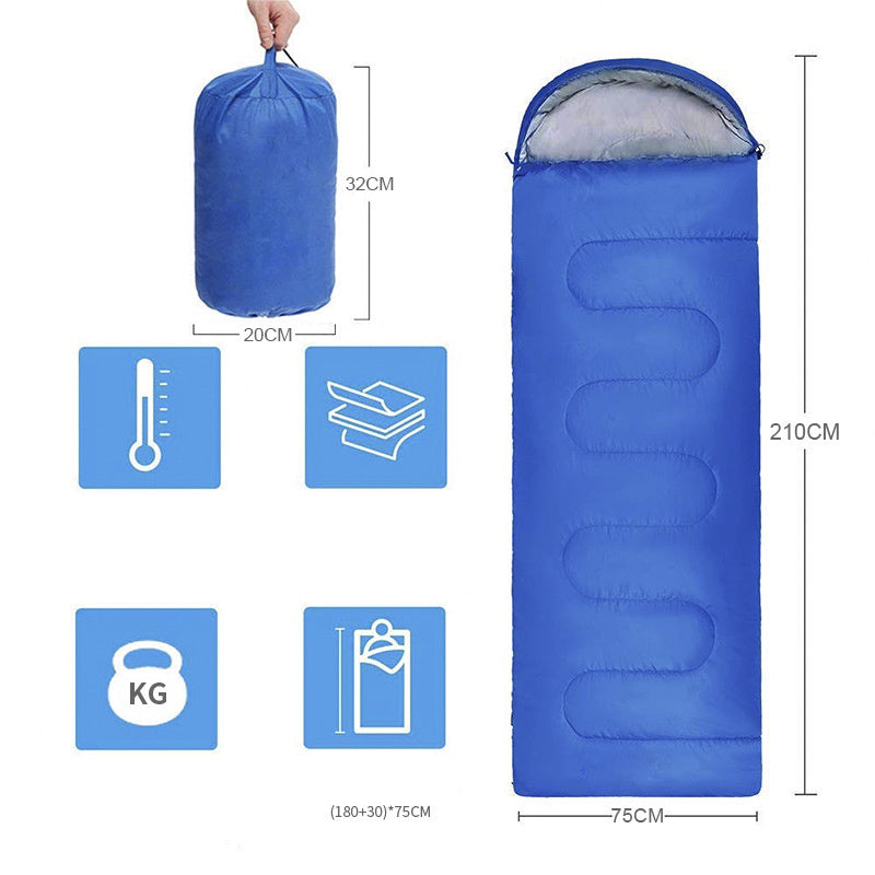 Thickening Hollow Cotton Winter Sleeping Bag